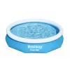 Bestway Fast Set Round Inflatable Pool Set 3.05 m x 66 cm, 3200 L, Inflatable pool, Child & adult, Blue, White, 9.26 kg