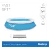 Bestway Fast Set Round Inflatable Pool Set 3.05 m x 66 cm, 3200 L, Inflatable pool, Child & adult, Blue, White, 9.26 kg