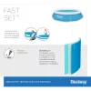 Bestway Fast Set Round Inflatable Pool Set 3.05 m x 66 cm, 3200 L, Inflatable pool, Child & adult, Blue, White, 9.26 kg