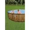 Bestway 56977 above ground pool Framed pool Round 23062 L Brown