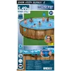 Bestway 56977 above ground pool Framed pool Round 23062 L Brown