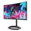 27 inch Cooler Master GM27QP gaming monitor — QHD VA curved panel, 240Hz, Adaptive Sync, black