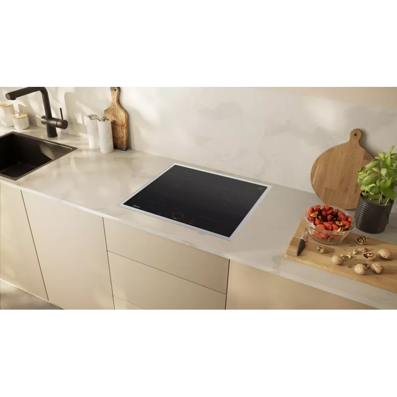 Neff T66SHX4L0 hob Black Built-in 60 cm Zone induction hob 4 zone(s)