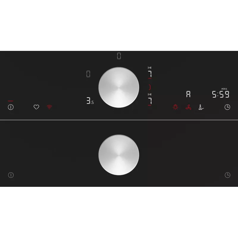 Neff N 90 Black Built-in 80 cm Zone induction hob 5 zone(s)
