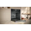 Neff N 70 B24CR31N0 oven 71 L Black, Stainless steel