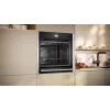 Neff B64CS71N0 oven 71 L Black, Stainless steel