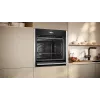 Neff B54CR71N0 oven 71 L Black, Stainless steel