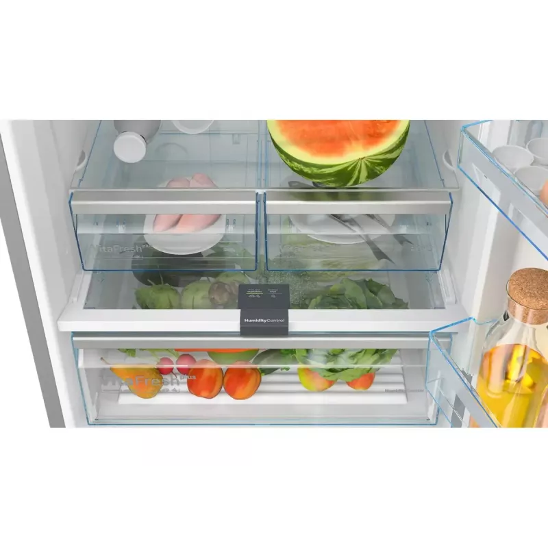 Bosch Serie 6 KGN76AXDR fridge-freezer Freestanding 526 L Black