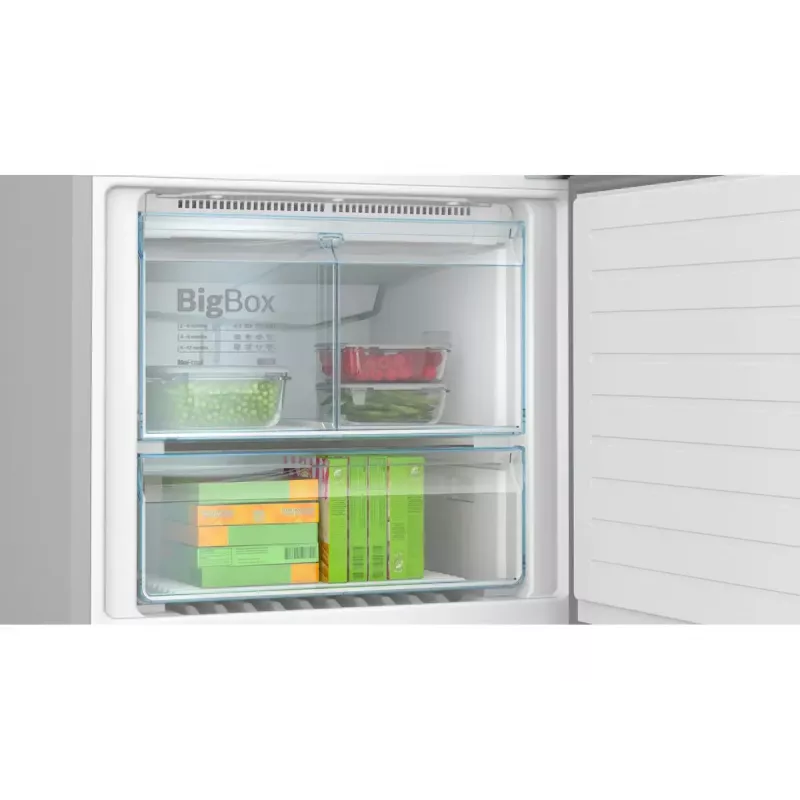Bosch Serie 6 KGN76AXDR fridge-freezer Freestanding 526 L Black