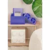 Storage box Room Copenhagen LEGO Storage Brick 4 Top Lid Glitter — purple/transparent