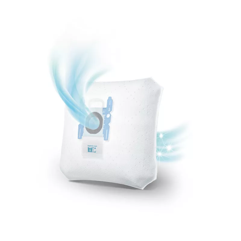Siemens VZ41FGALL Dust Bags pack of 4, Dust bag, Cylinder vacuum, White, Box, 4 pc(s)