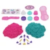Kinetic Sand Shimmer, Unicorn Bake Shoppe Playset, 16oz (Shimmer Teal and Pink Neon), 8 Unicorn Tools, Sensory Toys for Kids Ages 3 and up
