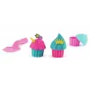Kinetic Sand Shimmer, Unicorn Bake Shoppe Playset, 16oz (Shimmer Teal and Pink Neon), 8 Unicorn Tools, Sensory Toys for Kids Ages 3 and up