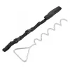 Trampoline anchor kit HUDORA 65011 Steel Black Silver