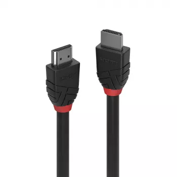 Lindy 15m Standard HDMI Cable, Black Line, 15 m, HDMI Type A (Standard), HDMI Type A (Standard), 10.2 Gbit/s, Black