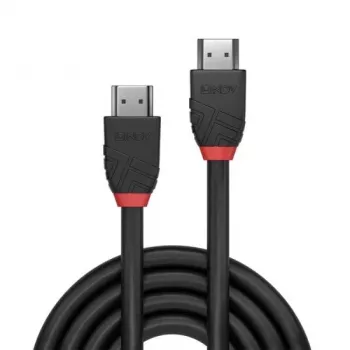 Lindy 1m 8K60Hz HDMI Cable, Black Line, 1 m, HDMI Type A (Standard), HDMI Type A (Standard), 48 Gbit/s, Black