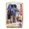 Wizarding World Harry Potter, 8-inch Harry Potter Doll Gift Set with Invisibility Cloak and 5 Doll Accessories, Kids Toys for Ages 6 and up