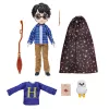 Wizarding World Harry Potter, 8-inch Harry Potter Doll Gift Set with Invisibility Cloak and 5 Doll Accessories, Kids Toys for Ages 6 and up