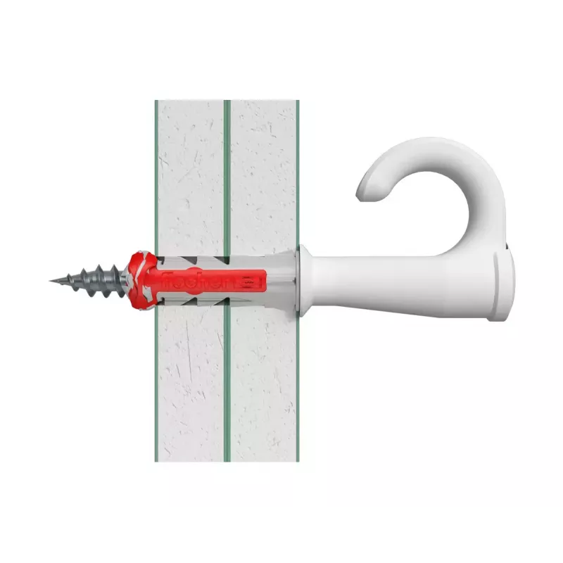 Fischer 557916 screw and wall plug kit