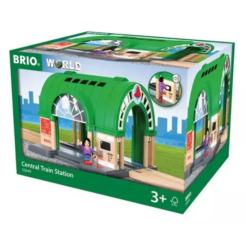 Play vehicle / play track accessory BRIO 33649, 2 pieces, battery LR44 included, multicolour