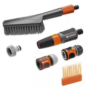 Garden water spray gun nozzle Gardena 18862-20 Black Grey Orange Width 302 mm Depth 71 mm Height 103 mm