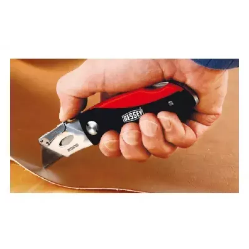 Utility knife Bessey DBKPH-EU Black Red Fixed blade