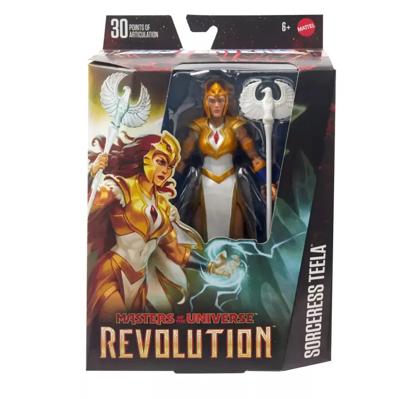 Action Figure Mattel Masters of the Universe Sorceress Teela 6+ Multicolour