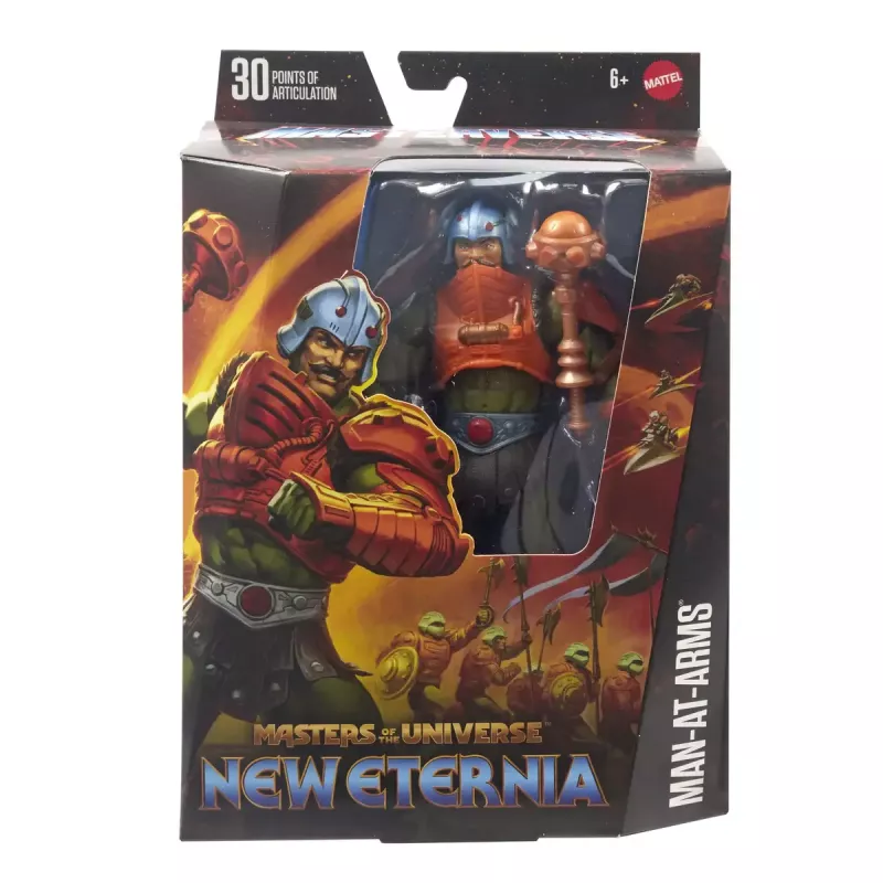 Action Figure Mattel Masters of the Universe Man-At-Arms 6+ Multicolour