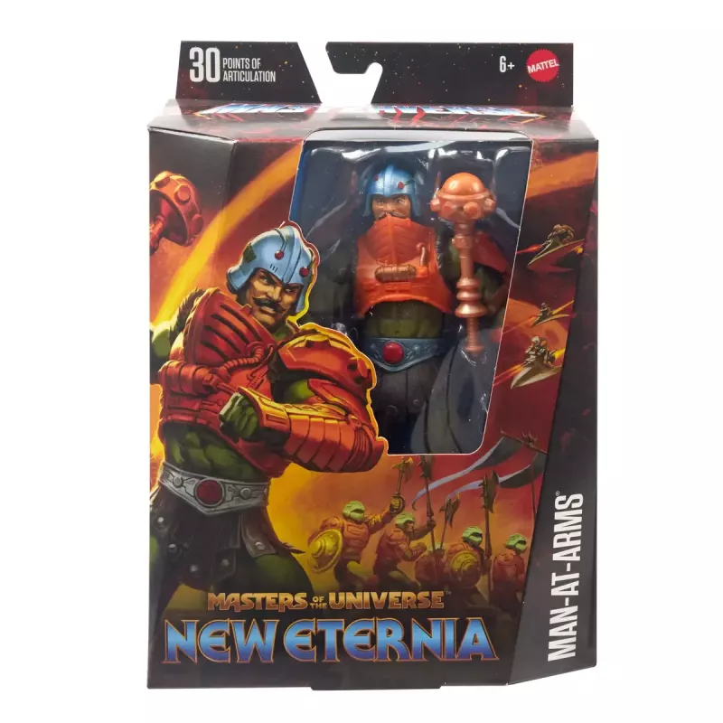 Action Figure Mattel Masters of the Universe Man-At-Arms 6+ Multicolour