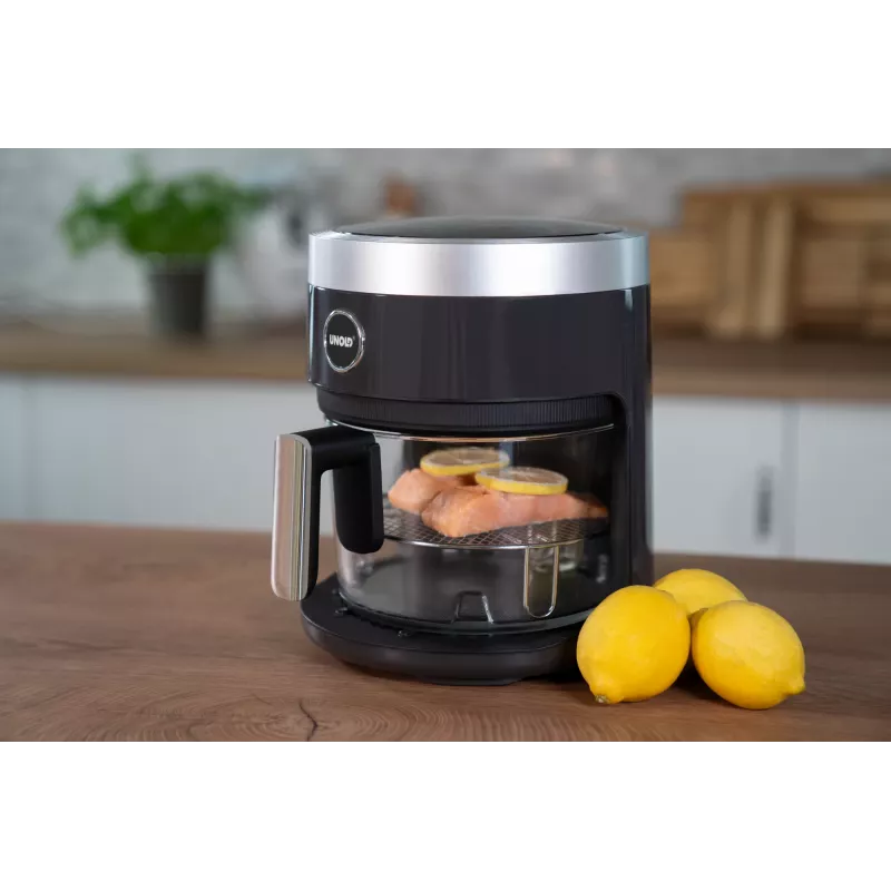 Unold 58695 fryer Single 3.5 L Stand-alone 1200 W Hot air fryer Black