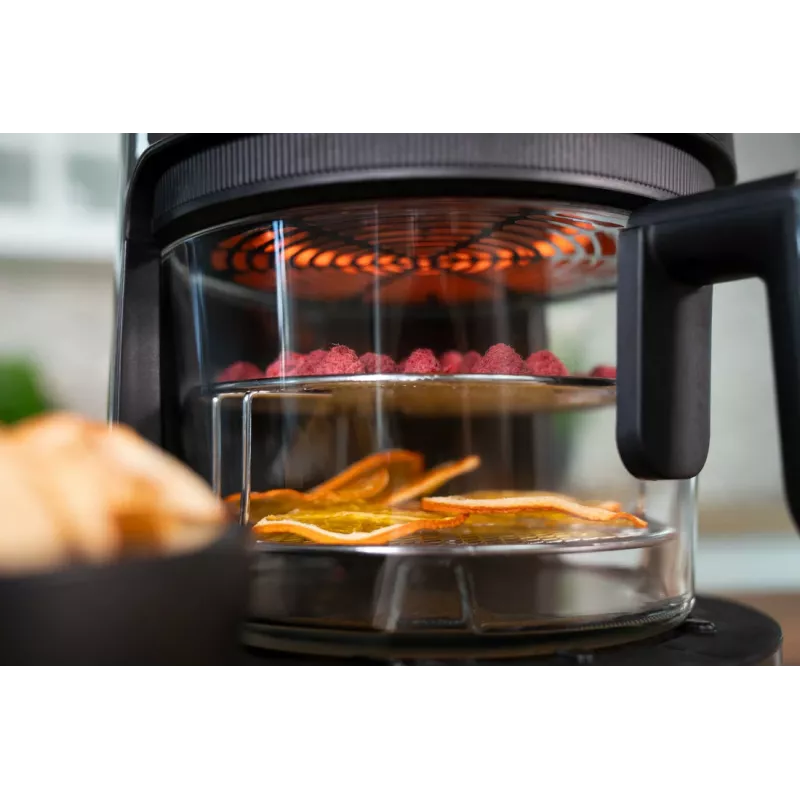 Unold 58695 fryer Single 3.5 L Stand-alone 1200 W Hot air fryer Black