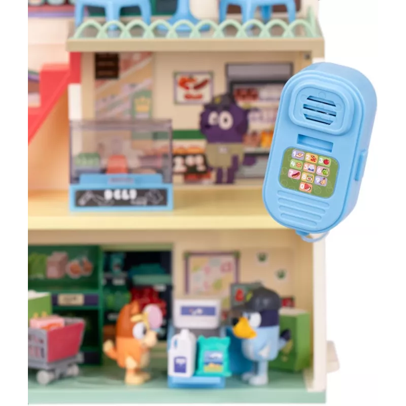 Toy playset Polesie MS18918 – Bluey-themed shopping set, sounding, AAA battery, age 3+