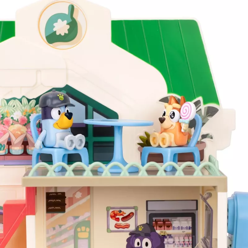 Toy playset Polesie MS18918 – Bluey-themed shopping set, sounding, AAA battery, age 3+