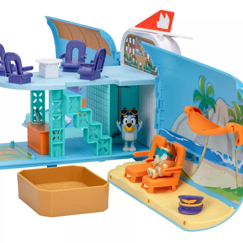 Airport & aircraft Moose Toys Bluey 3 in 1 Airplane Playset Multicolour