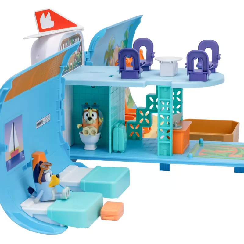 Airport & aircraft Moose Toys Bluey 3 in 1 Airplane Playset Multicolour