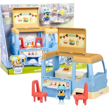 Toy playset TMTOYS Moose Toys MS18919 — Bluey café playset, plastic, multicolour, age 3+
