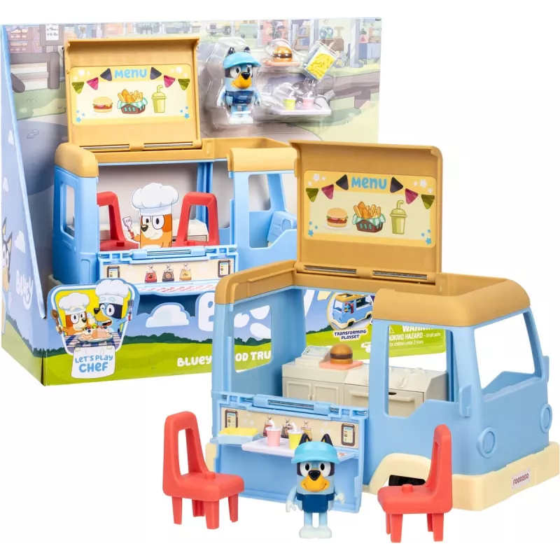 Toy playset TMTOYS Moose Toys MS18919 — Bluey café playset, plastic, multicolour, age 3+