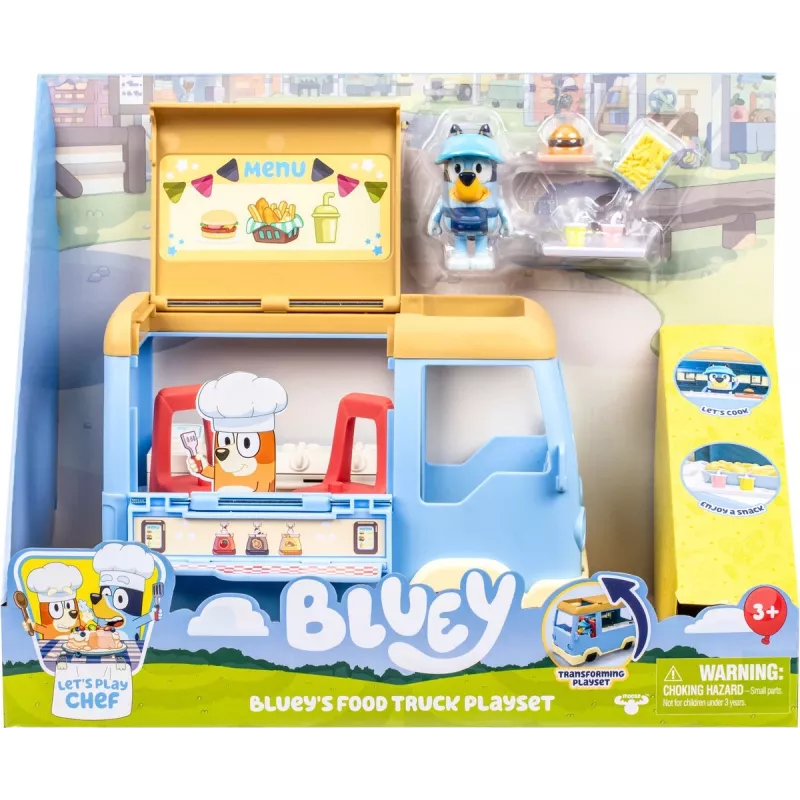 Toy playset TMTOYS Moose Toys MS18919 — Bluey café playset, plastic, multicolour, age 3+