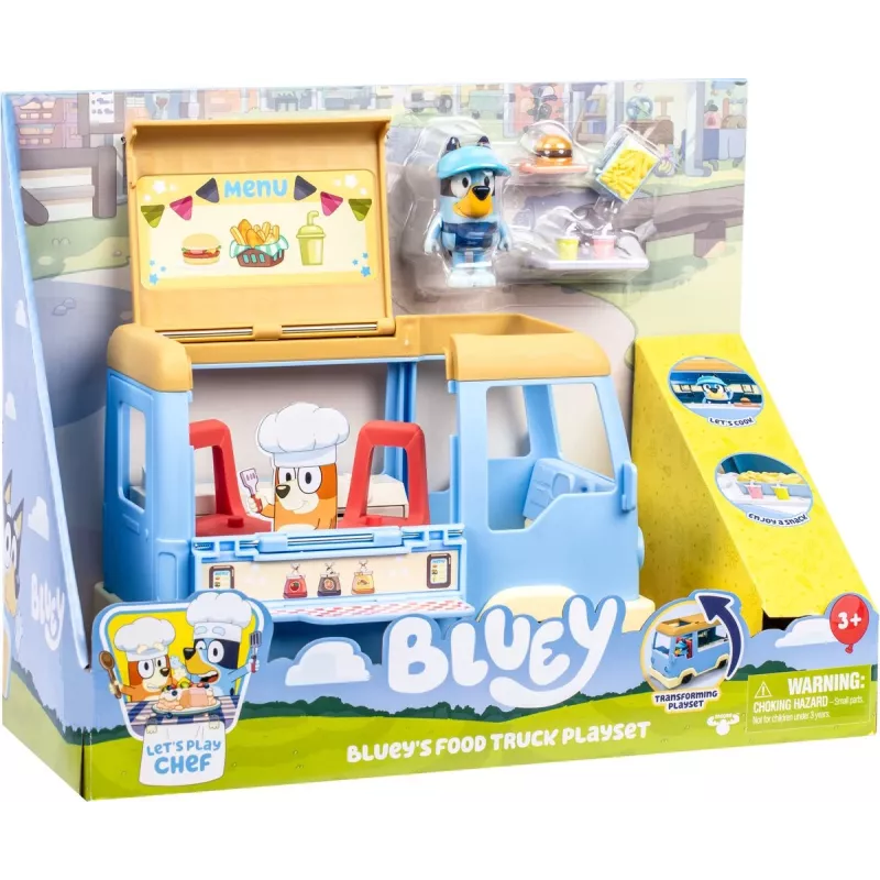 Toy playset TMTOYS Moose Toys MS18919 — Bluey café playset, plastic, multicolour, age 3+