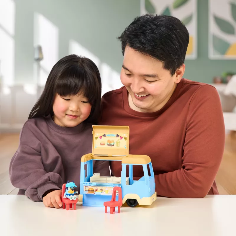 Toy playset TMTOYS Moose Toys MS18919 — Bluey café playset, plastic, multicolour, age 3+