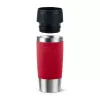 EMSA Travel Mug Classic N2020400 travel mug 360 ml Black, Red, Stainless steel Stainless steel