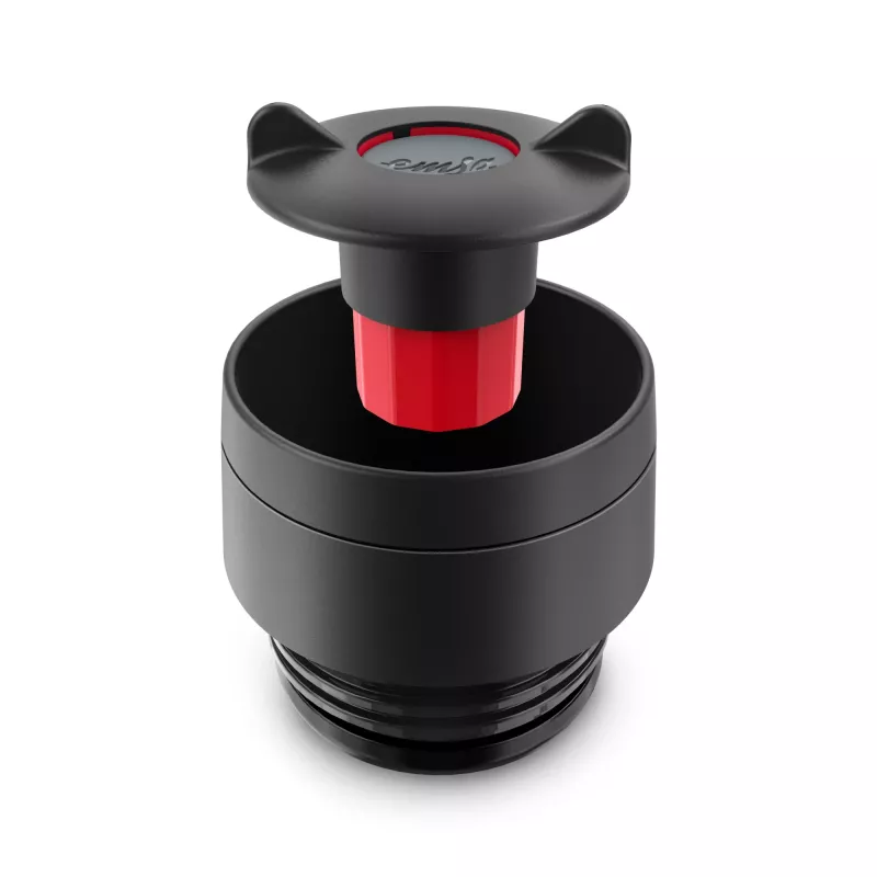 EMSA Travel Mug Classic N2020400 travel mug 360 ml Black, Red, Stainless steel Stainless steel