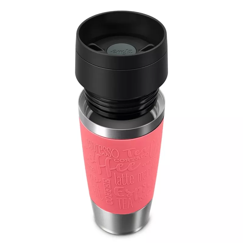 EMSA Travel Mug Classic 360 ml coral stainless steel travel mug