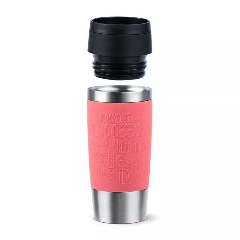 EMSA Travel Mug Classic 360 ml coral stainless steel travel mug