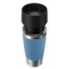 EMSA Travel Mug Classic 360 ml blue stainless steel travel mug