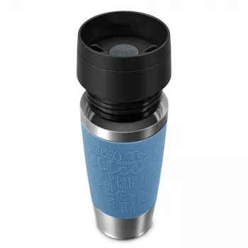 EMSA Travel Mug Classic 360 ml blue stainless steel travel mug