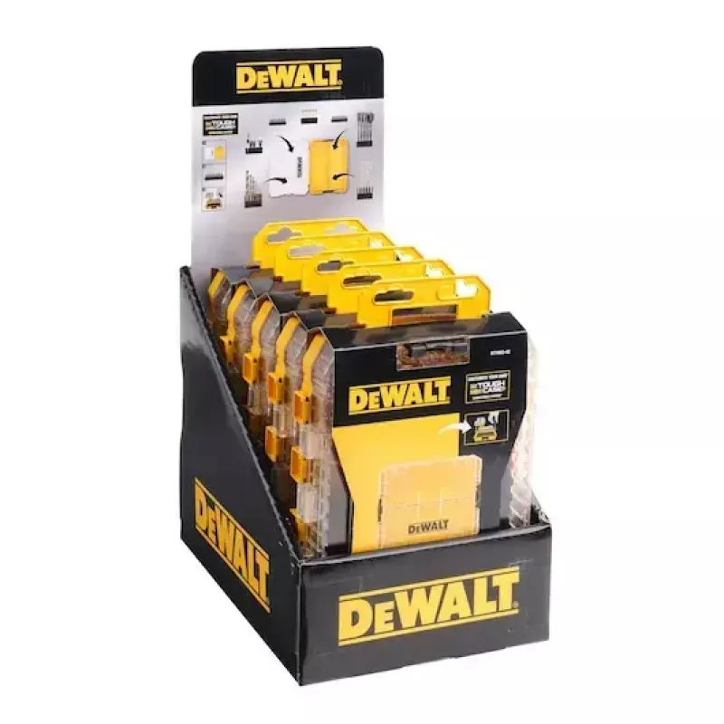 Small parts box DeWalt DT70803-QZ 175×265×50 mm Black/Yellow, pack of 5