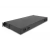 DeLOCK 19 inch Fiber Optic HD Patch Panel 1U Black Metal Rack Mounting