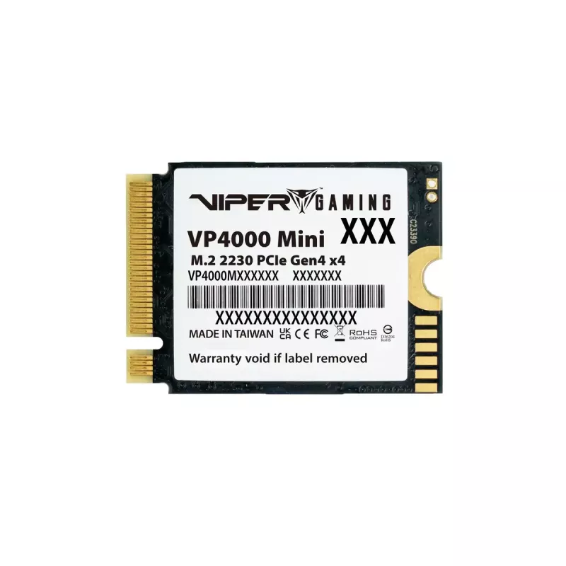 SSD disk Patriot Memory 2 TB M.2 PCI Express 4.0 NVMe VP4000 Mini