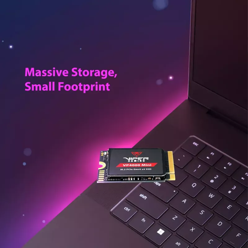 SSD disk Patriot Memory 1 TB M.2 PCI Express 4.0 NVMe VP4000 Mini